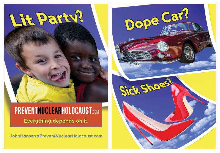 Prevent Nuclear Holocaust card